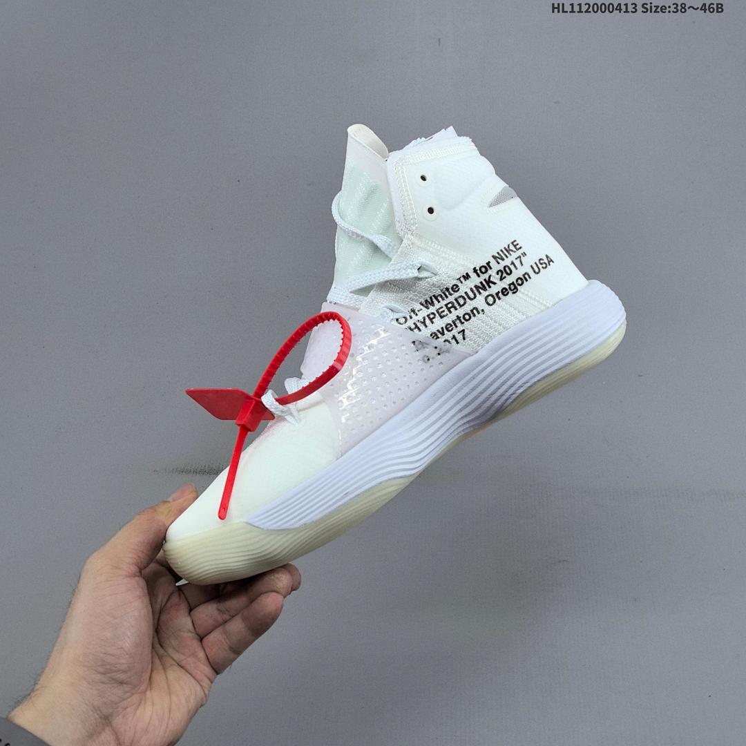 Nike React Hyperdunk Flyknit Off-White Virgil The Ten FK - foto 4