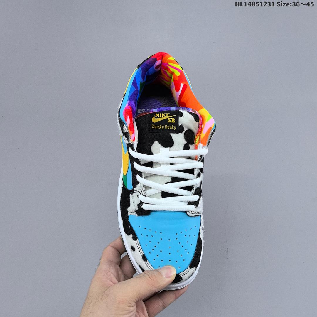 NK SB Dunk Low Pro QS"Chunky Dunky" CU3244-100 Swoosh Logo - foto 6