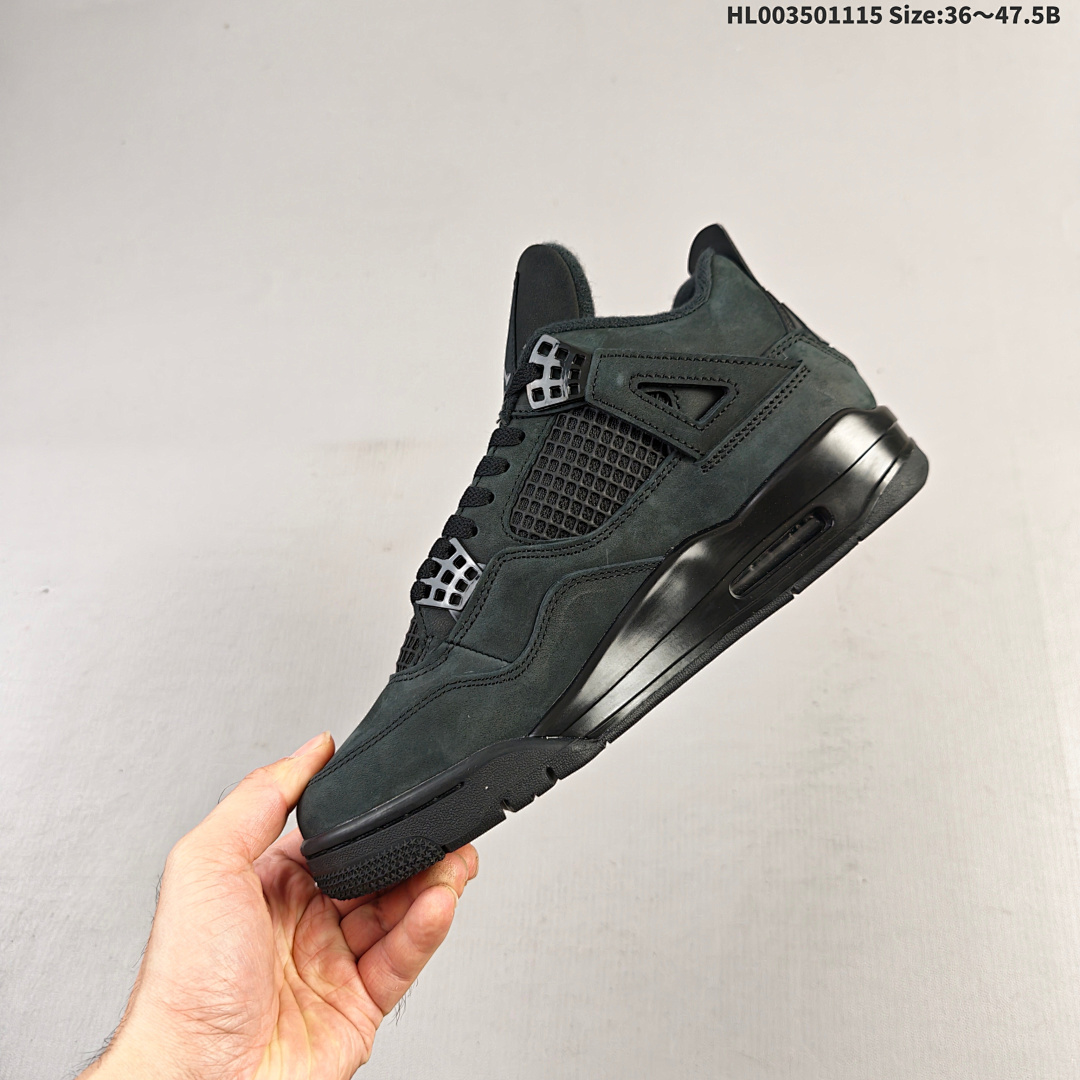 Air Jordan 4 Retro "Black Cat" AJ4 4 aj4 4 - foto 8
