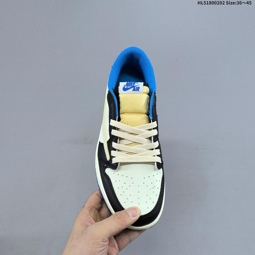Travis Scott x Air Jordan 1 Low OG "Canary" Yellow" 7.0 AJ1 1 aj1 1 - foto 6