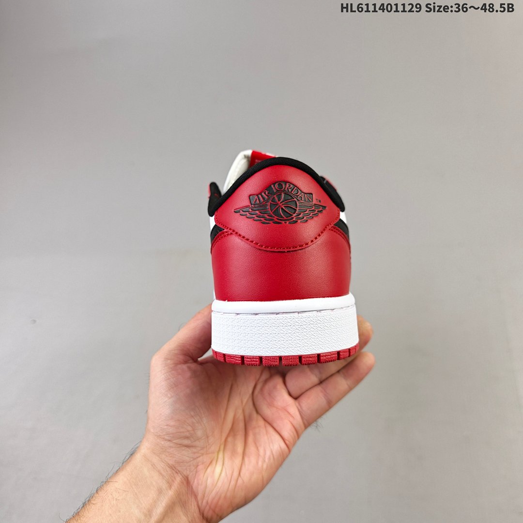 Air Jordan 1 Low OG "Black Muslin Varsity Red" AJ1 1 aj1 1 - foto 5