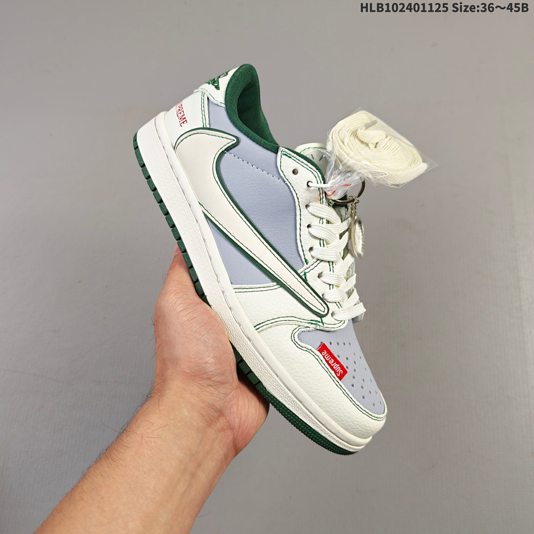 Fragment x Travis Scott x Supreme Air Jordan 1 Low AJ1 - foto 9