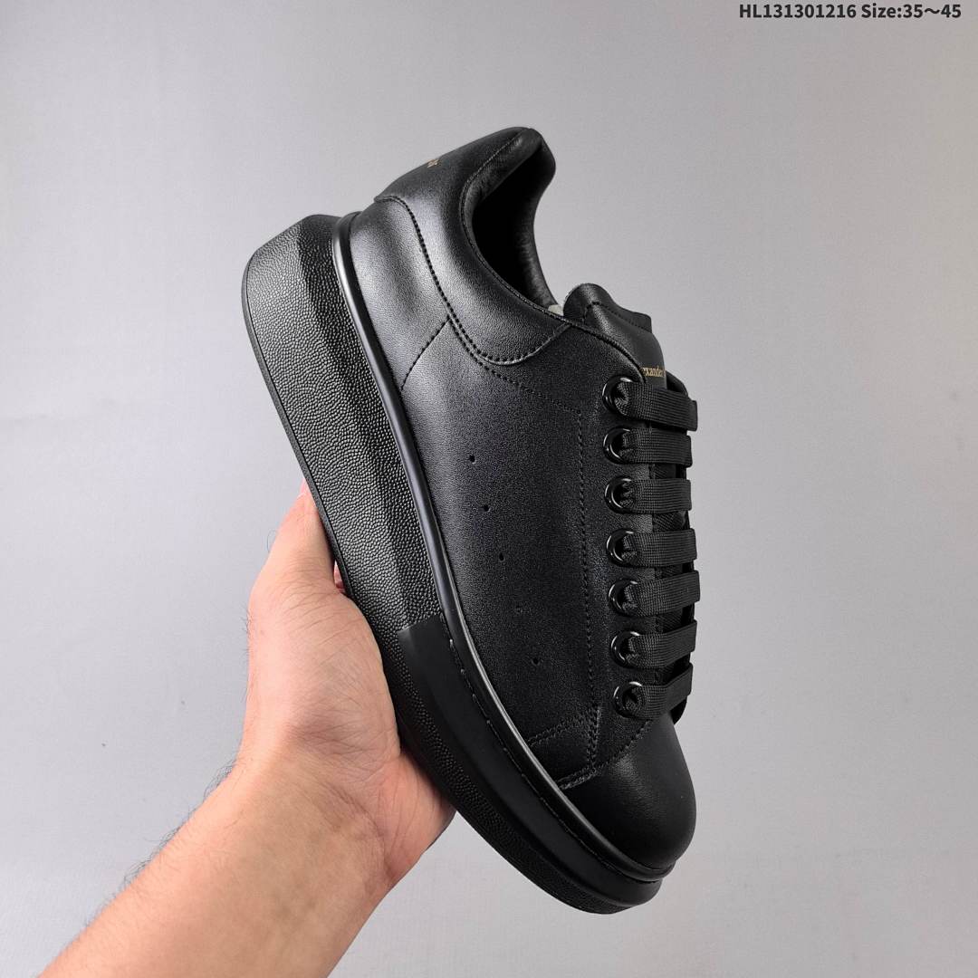 - · Alexander McQueen Oversized Exaggerated-Sole Suede Leather Sneakers - foto 5
