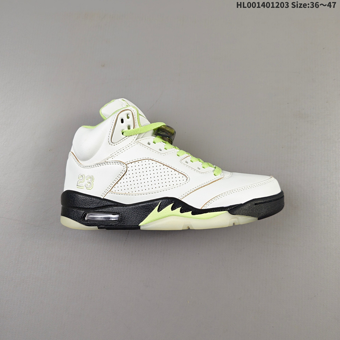 Air Jordan 5 Retro "Luminous Green And Sail" AJ5 5 aj5 5 - foto 9