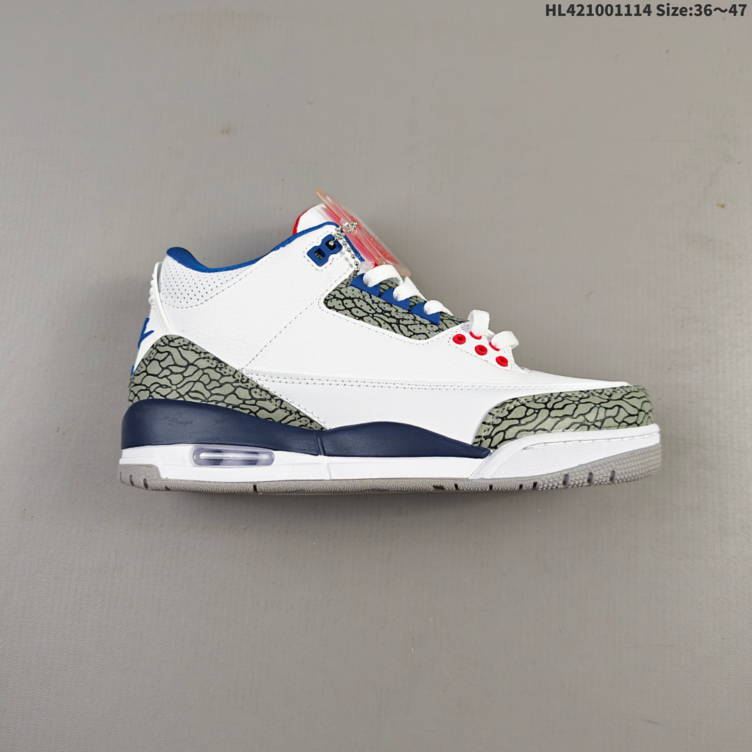 Jordan Air Jordan 3 Retro Silver Anniversary AJ3 3 1987 1988 35 MV