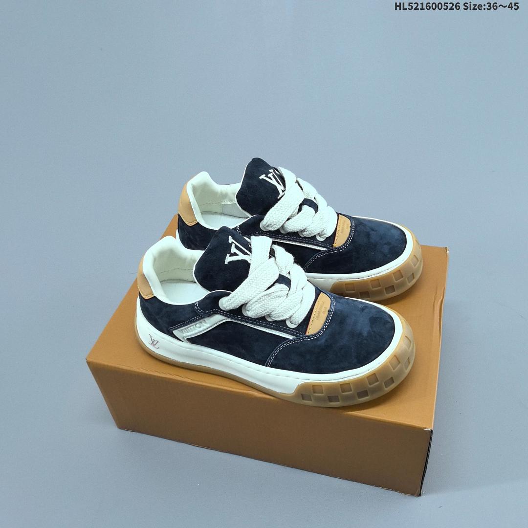 Louis Vuitton/ TPR ❗ LV LOUIS VUITTON Tilted Low Sneakers