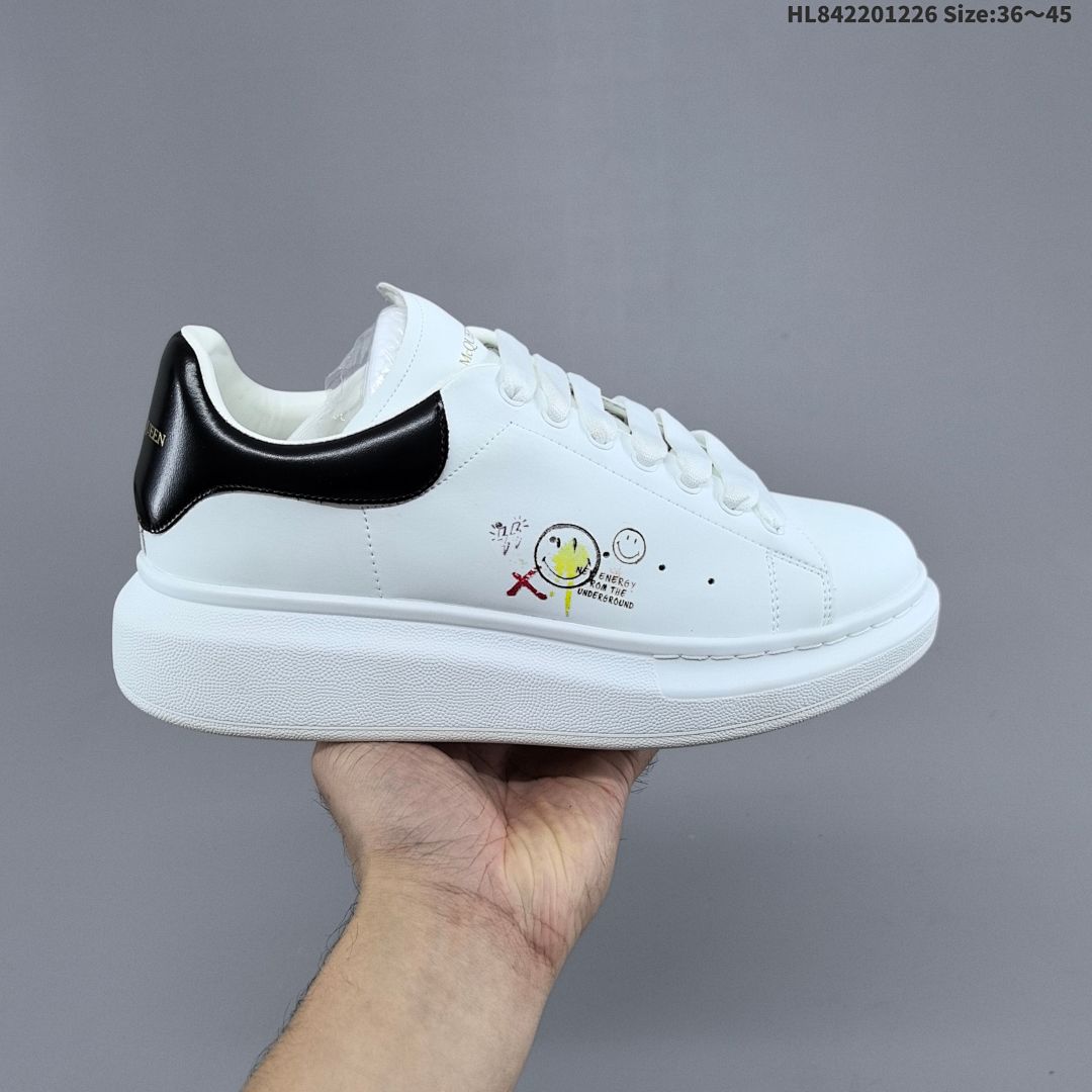 Alexander McQueen · Sole Leather Sneakers ID Size - foto 3