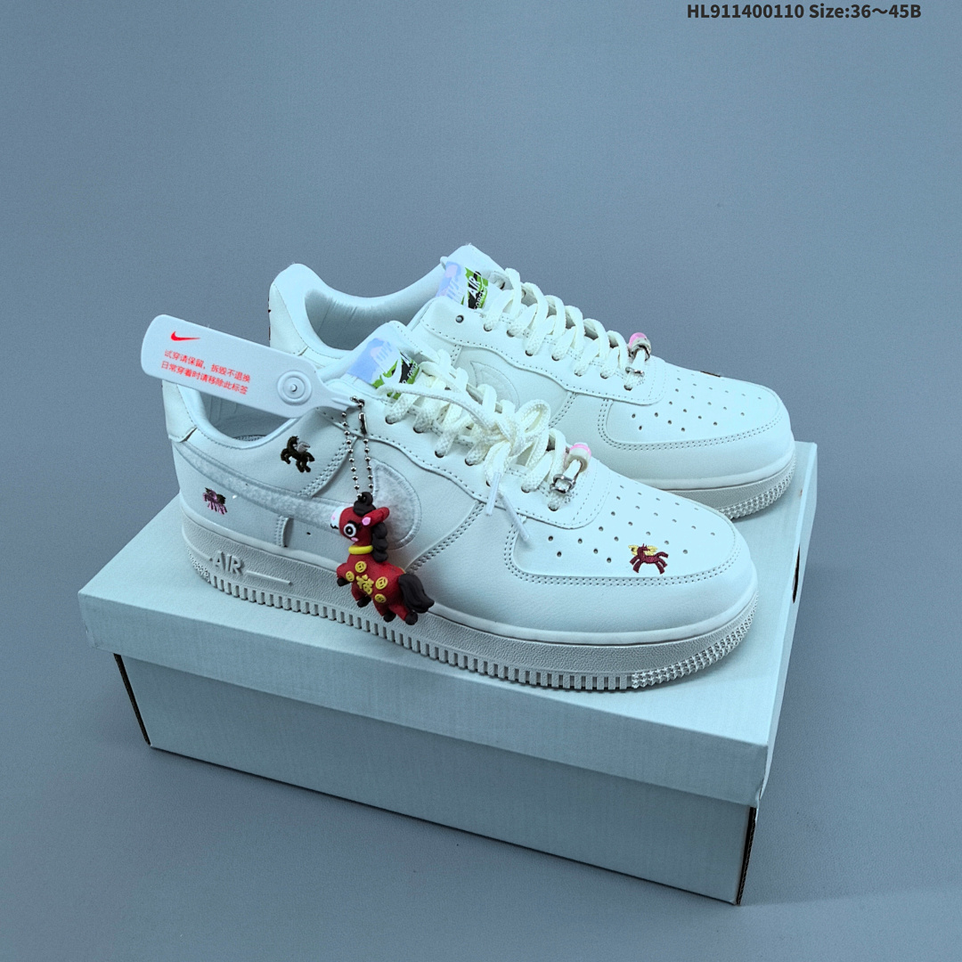 Nike Air Force 1& x27;07 CNY -011 Size 36.5 37.5