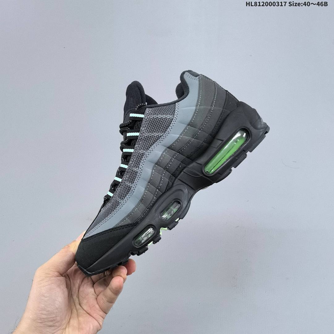 Nike Air Max 95 Big Bubble "Triple Black" Max 95 Nike SB Air - foto 8
