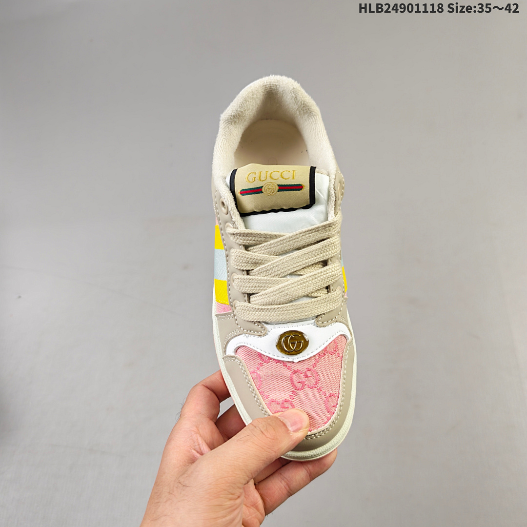 Gucci Distressed Screener sneaker HLB24901118 - foto 7