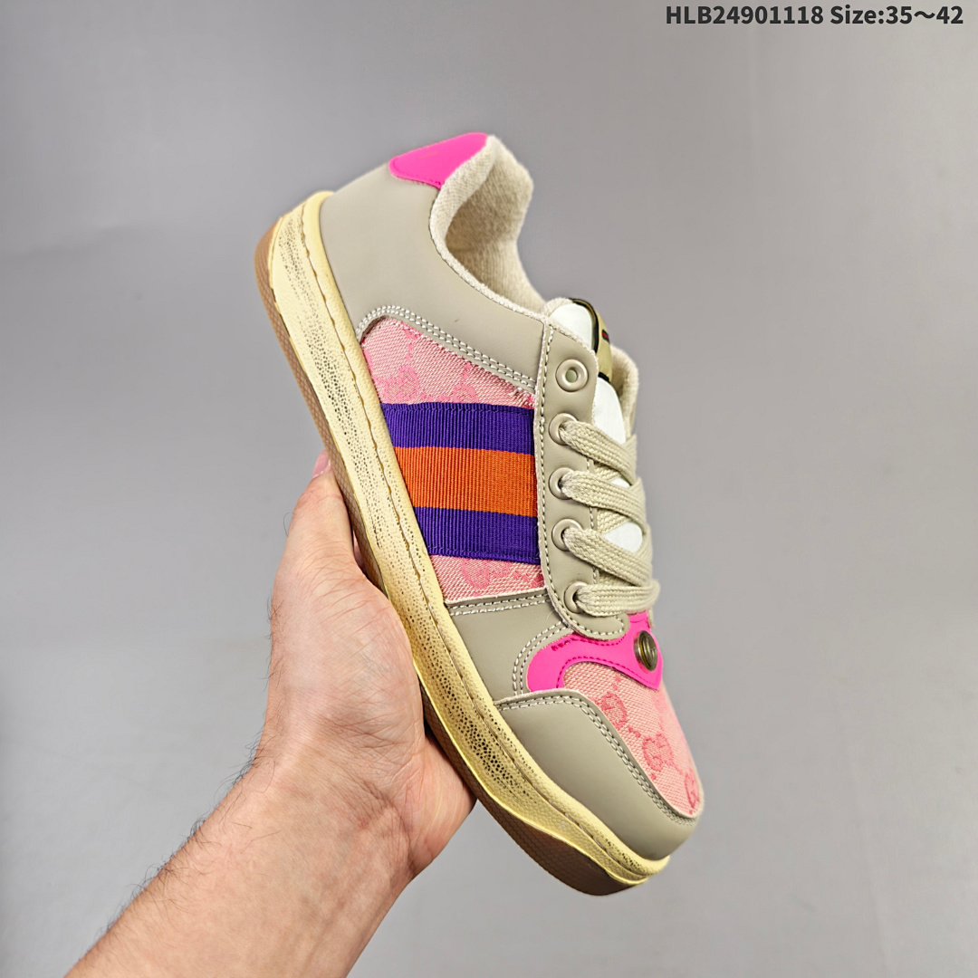 Gucci Distressed Screener sneaker HLB24901118 - foto 6