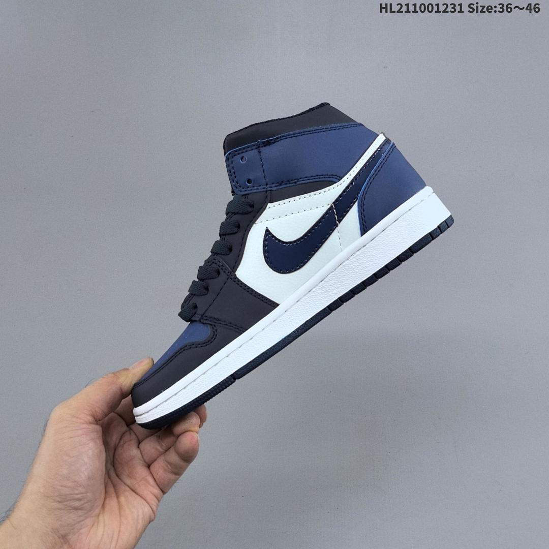 Nike Air Jordan 1 Retro Mid AJ1 -445 ID Size 46 - foto 4