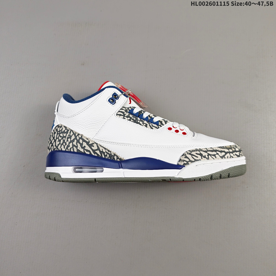 Air Jordan 3 Retro "True Blue" AJ3 3 aj3 3