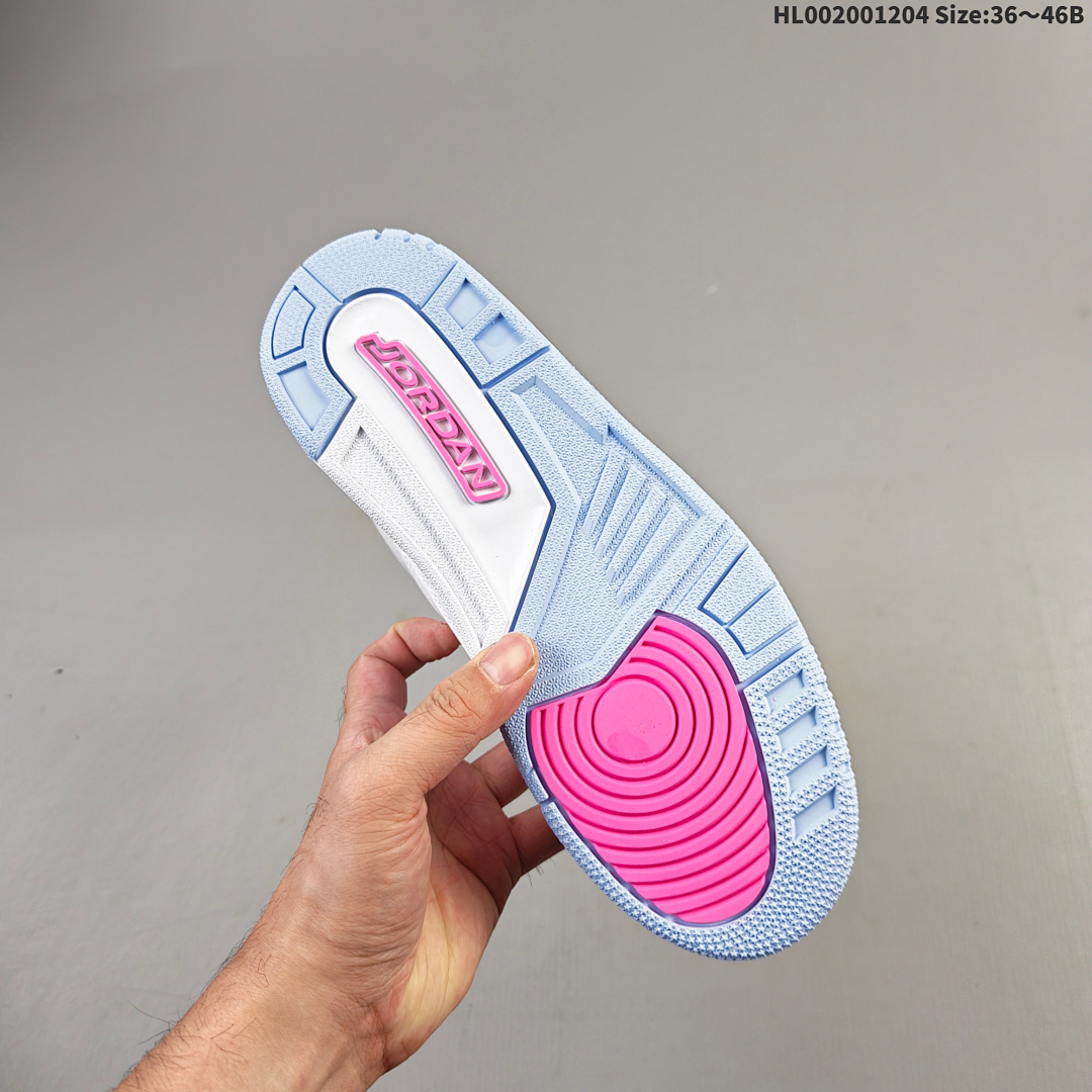 Air Jordan 3 Retro "White And Cobalt Bliss" AJ3 3 aj3 3 - foto 4