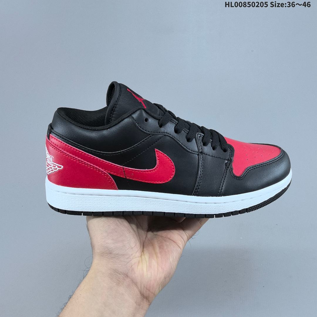 Air Jordan 1 Low "Bred" AJ1 1 aj1 1 - foto 8