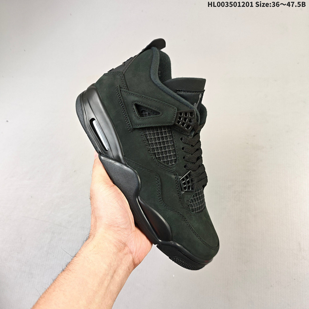Air Jordan 4 Retro "Black Cat" AJ4 4 aj4 4 - foto 8