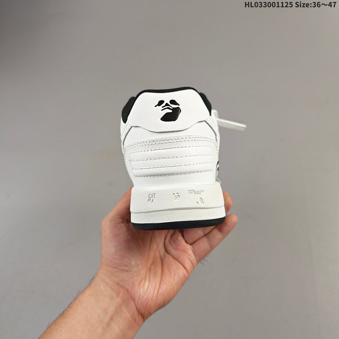 Off-White™ c/o Virgil Abloh Out Of Office Low-top Leather OW OFF-White Sneakers - foto 6