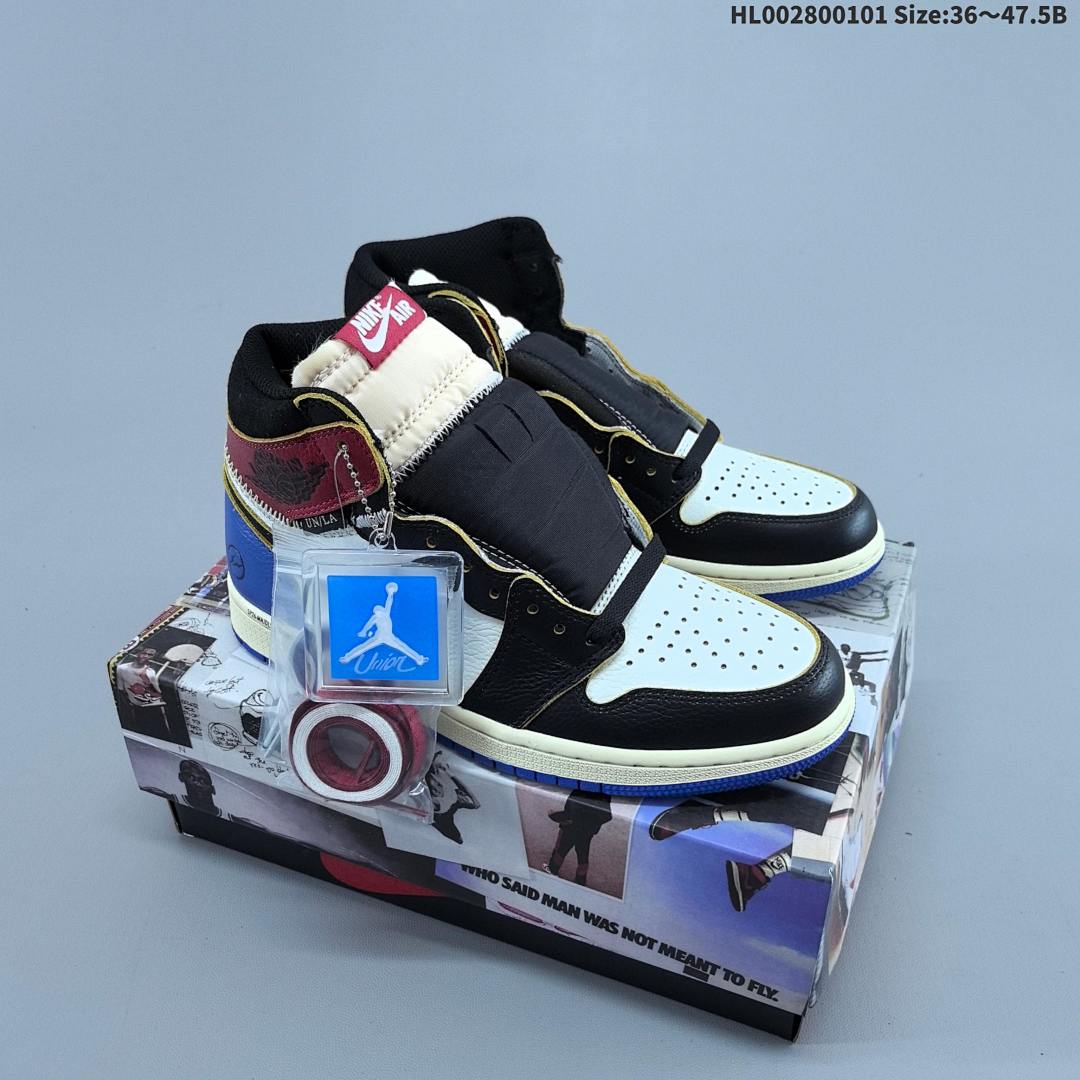 Union LA x Fragment Design x Air Jordan 1 Retro High OG "TOP3" AJ1 1
