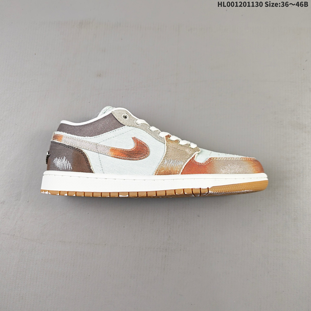 Air Jordan 1 Low SE "Multi-Color Distressed" AJ1 1 aj1 1 Jo - foto 9